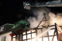 Fachwerkhaus ausgebrannt in Koenigswinter P19